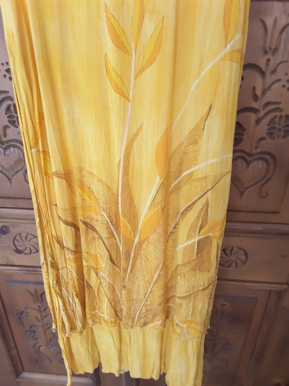 Vestiti: Langes gelbes Sommerkleid Gr. M – Nuovo (secondo la descrizione) da Boppelsen venduto da tigimohrli 2
