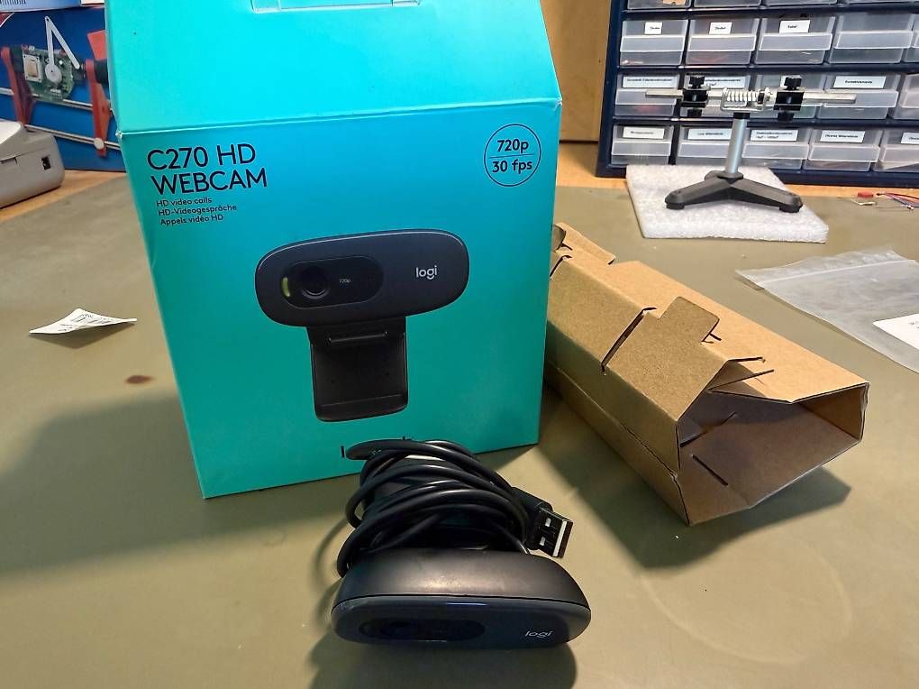 Webcam: Logitech C270 HD Webcam 720p 30fps USB Kamera – Usato da Frauenfeld venduto da Joshino 1