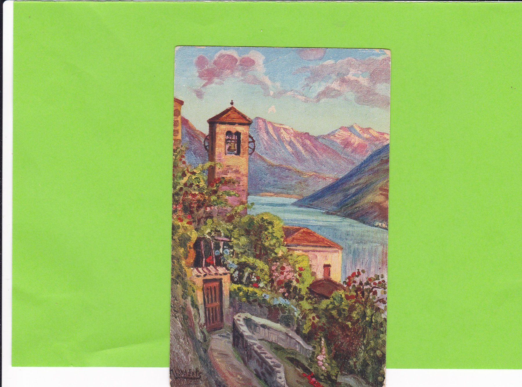 Cartoline postali: Gandria – Usato da St. Peterzell venduto da neckertal