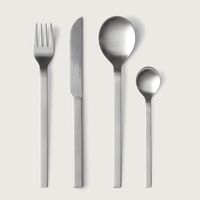Mono-A Tafelbesteck 4-Teilig (matt)