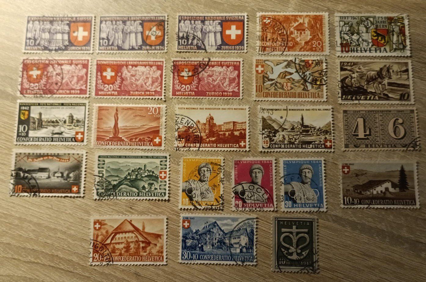 Tutti i francobolli: Lote sellos Suiza – Usato da Stein am Rhein venduto da tom_fq6v