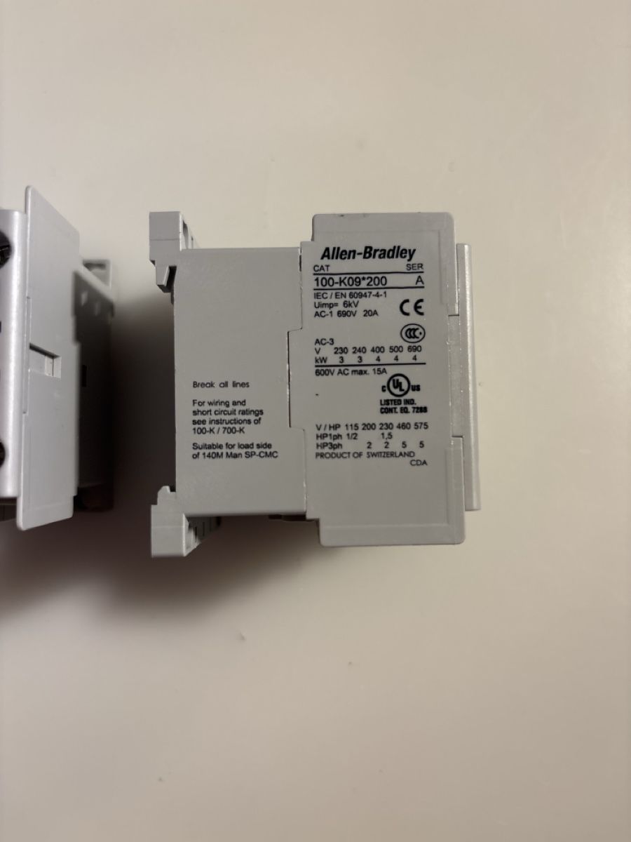 Componenti elettronici: Allen Bradley 230V AC Schütz – Nuovo (secondo la descrizione) da Fahrni b. Thun venduto da nic_f22d 1
