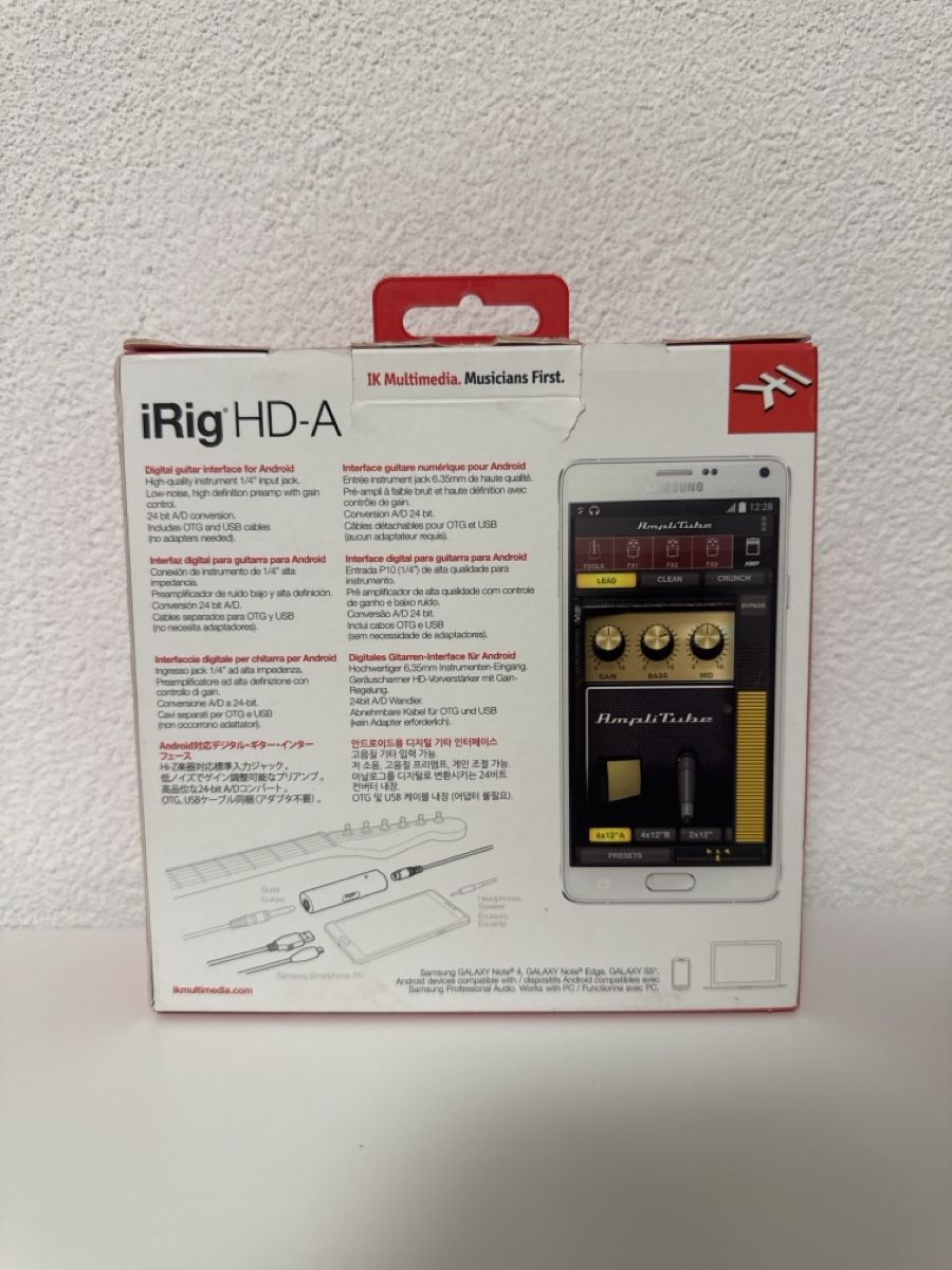 Steuerung: IK Multimedia iRig HD-A Digital Guitar Interface – Gebraucht aus Wil SG von eid_m7ks 2