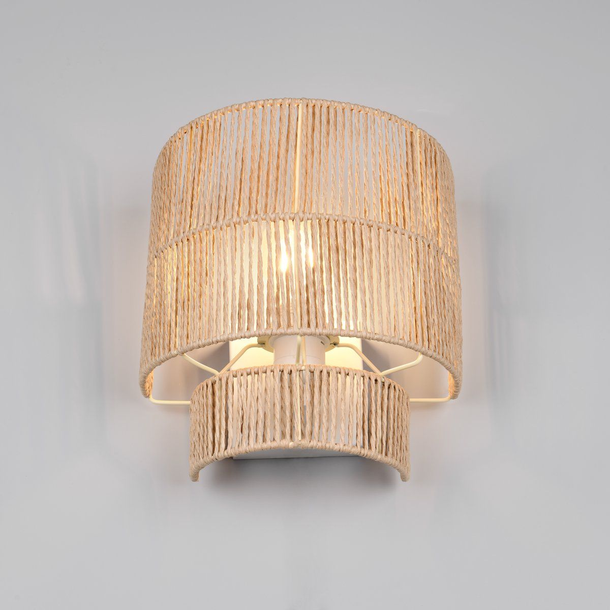 Lampade: Wandleuchte, Papiergarn, 25 cm Höhe – Nuovo (secondo la descrizione) da Kreuzlingen venduto da Smart-Light 7