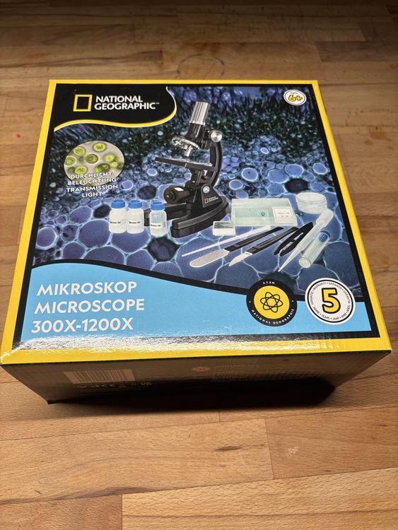 National Geographic Microscoop 300x-1200x - Kids Speelgoed