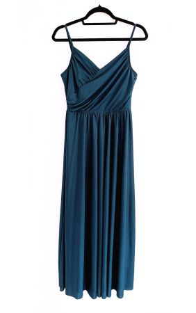 Abendkleid petrol, Grösse 36