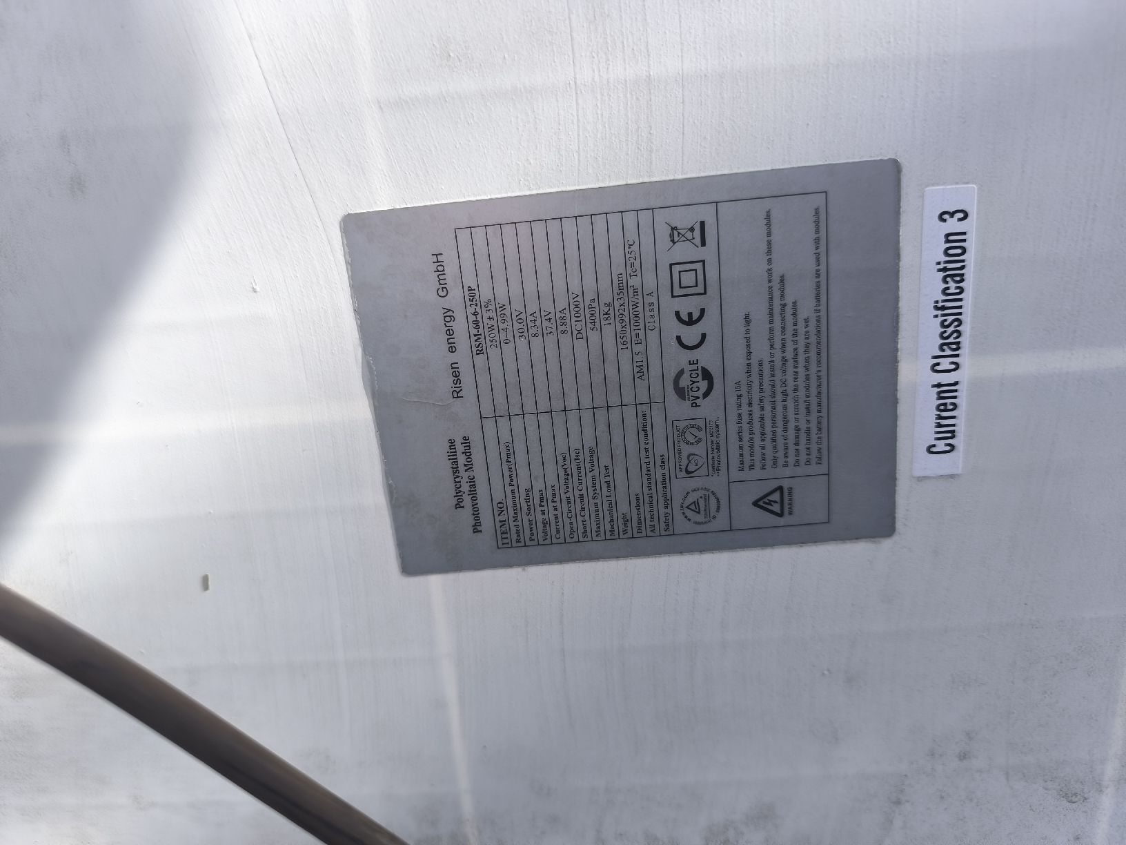 Panneaux solaires: Solarmodul 250W RSM-60-6-250P – D'occasion à Möhlin par Kartalsinan 7
