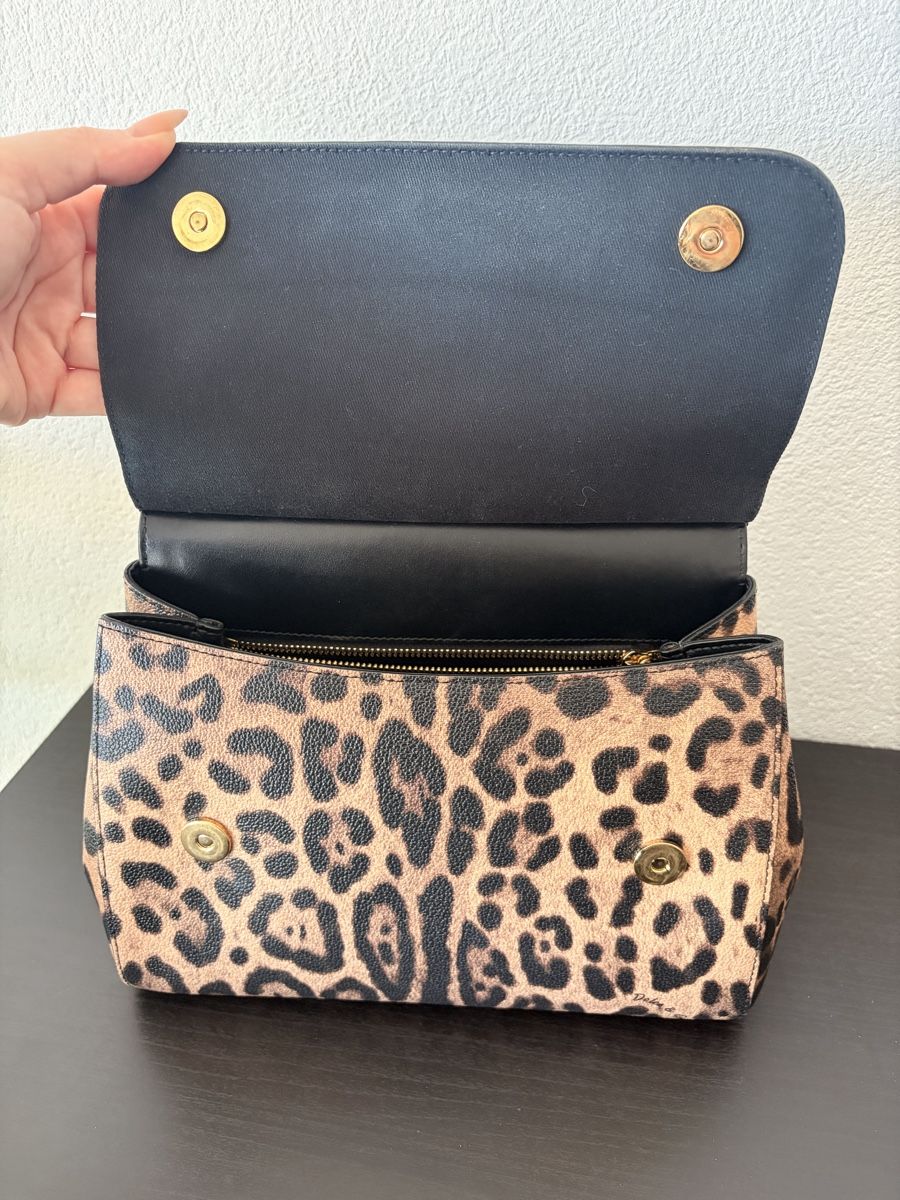 Dolce & Gabbana Borse da donna: Dolce&Gabbana Sicily bag in leopard print – Nuovo (secondo la descrizione) da Dübendorf venduto da fra_h2bp 7