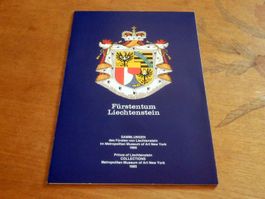 Fürstentum Liechtenstein, Folder 1985, Gemälden auf Marken