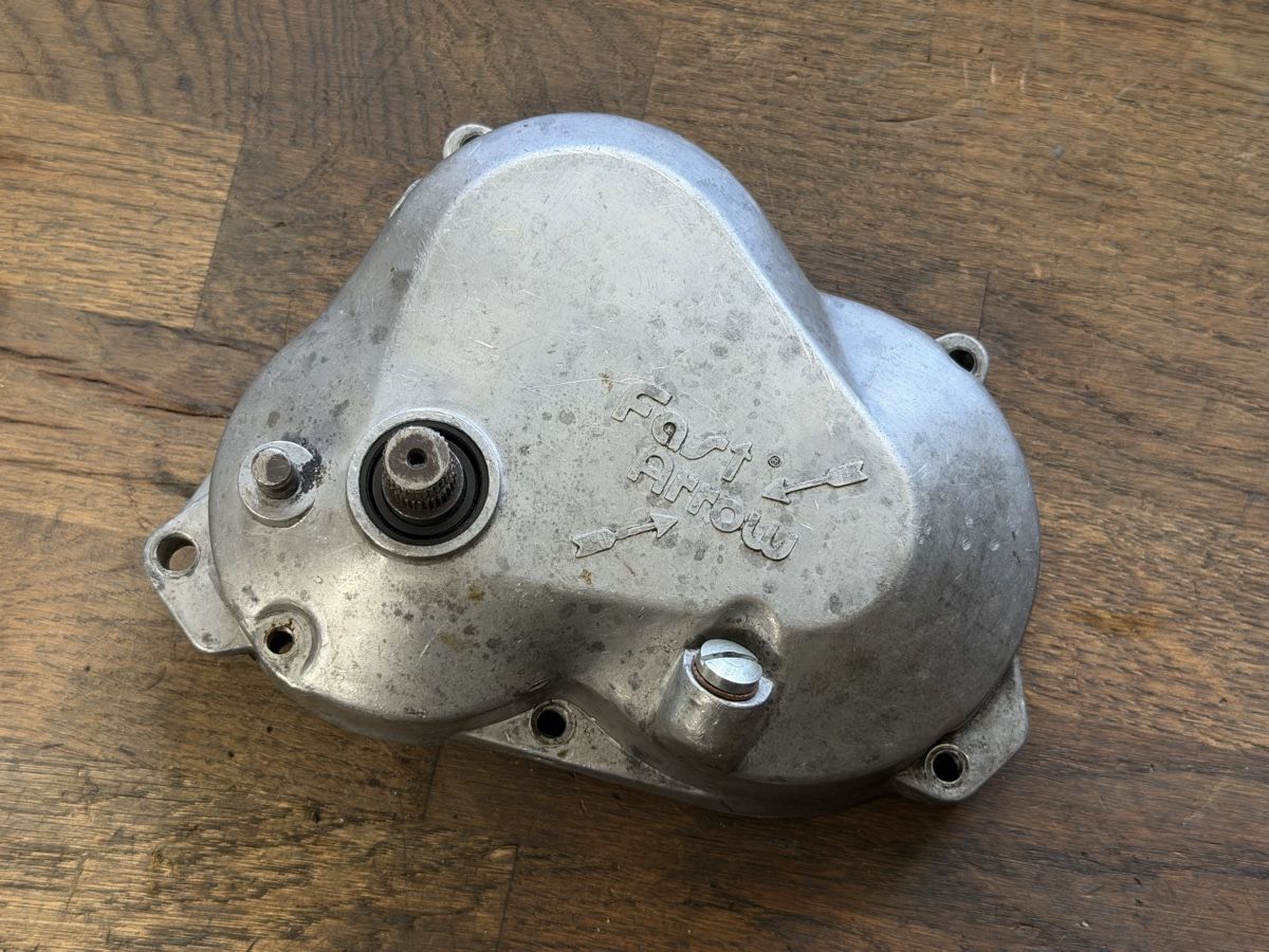 Parti ricambio per ciclomotori: Puch Kickstarterdeckel E50 Kicker – Usato da Bolken venduto da si.x.las