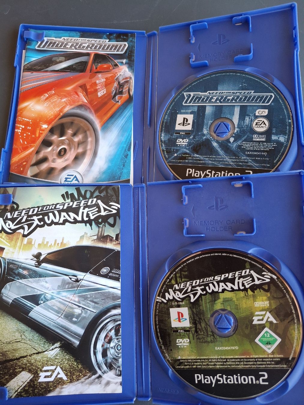 Spiele: PlayStation 2 Need for Speed Underground & Most Wanted – Gebraucht aus Thierachern von Wemala 2