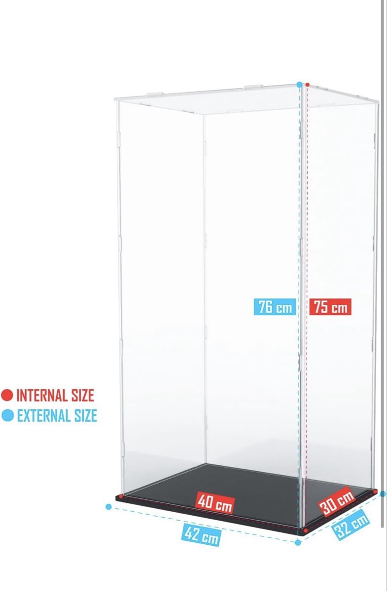 Vetrine: Vitrine Acryl, 40x30x75 cm, NEU! – Nuovo e nell'imballaggio originale da Unterlunkhofen venduto da Simon911ch 1