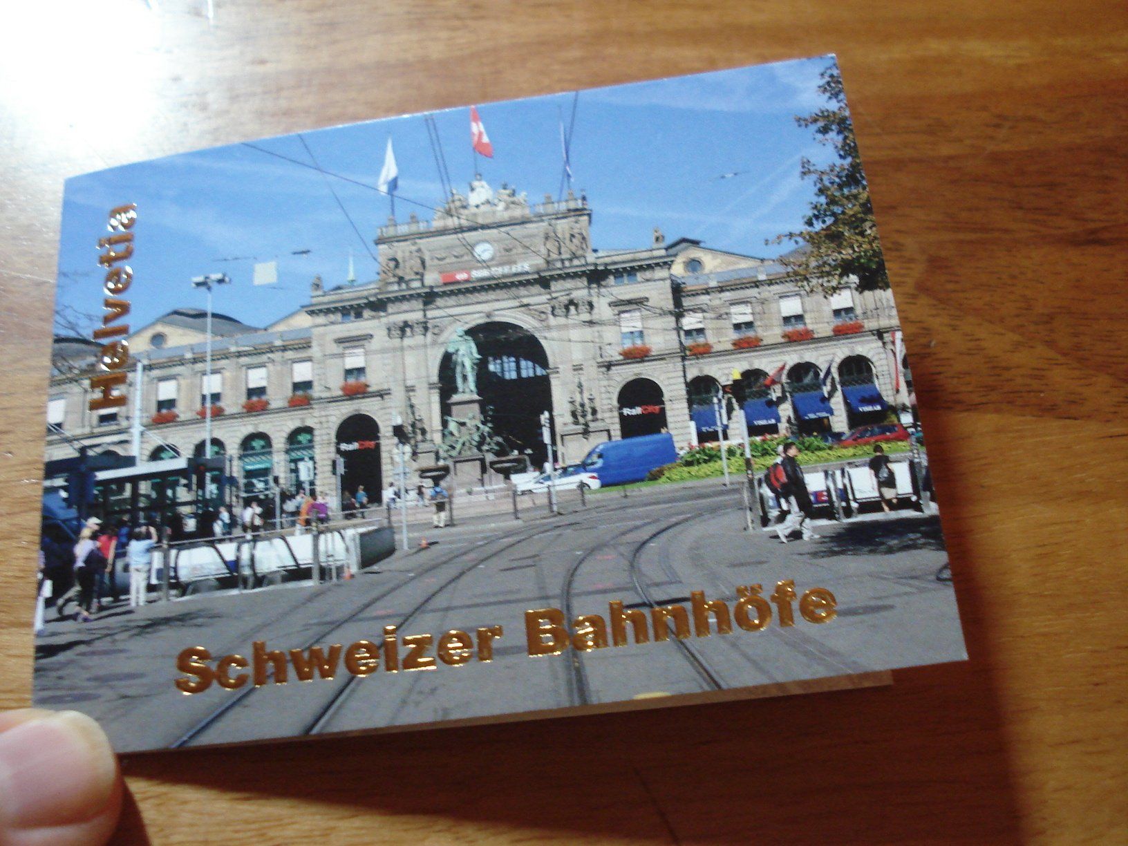Tous les timbres: 6 Booklets um 2016, SChweizer Bahnhöfe, o der Bahnhöfe – D'occasion à Niederwil AG par morostahu 6