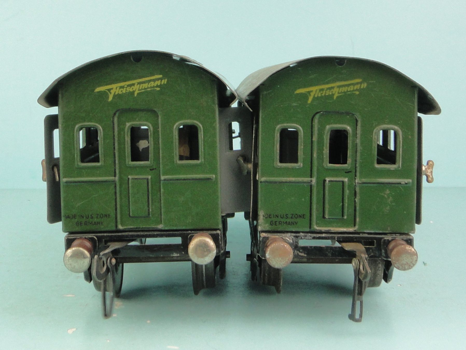 Fleischmann Trains électriques: Fleischmann Spur 0, 2 X Wagen, Blech – D'occasion à Bülach par cann11 3