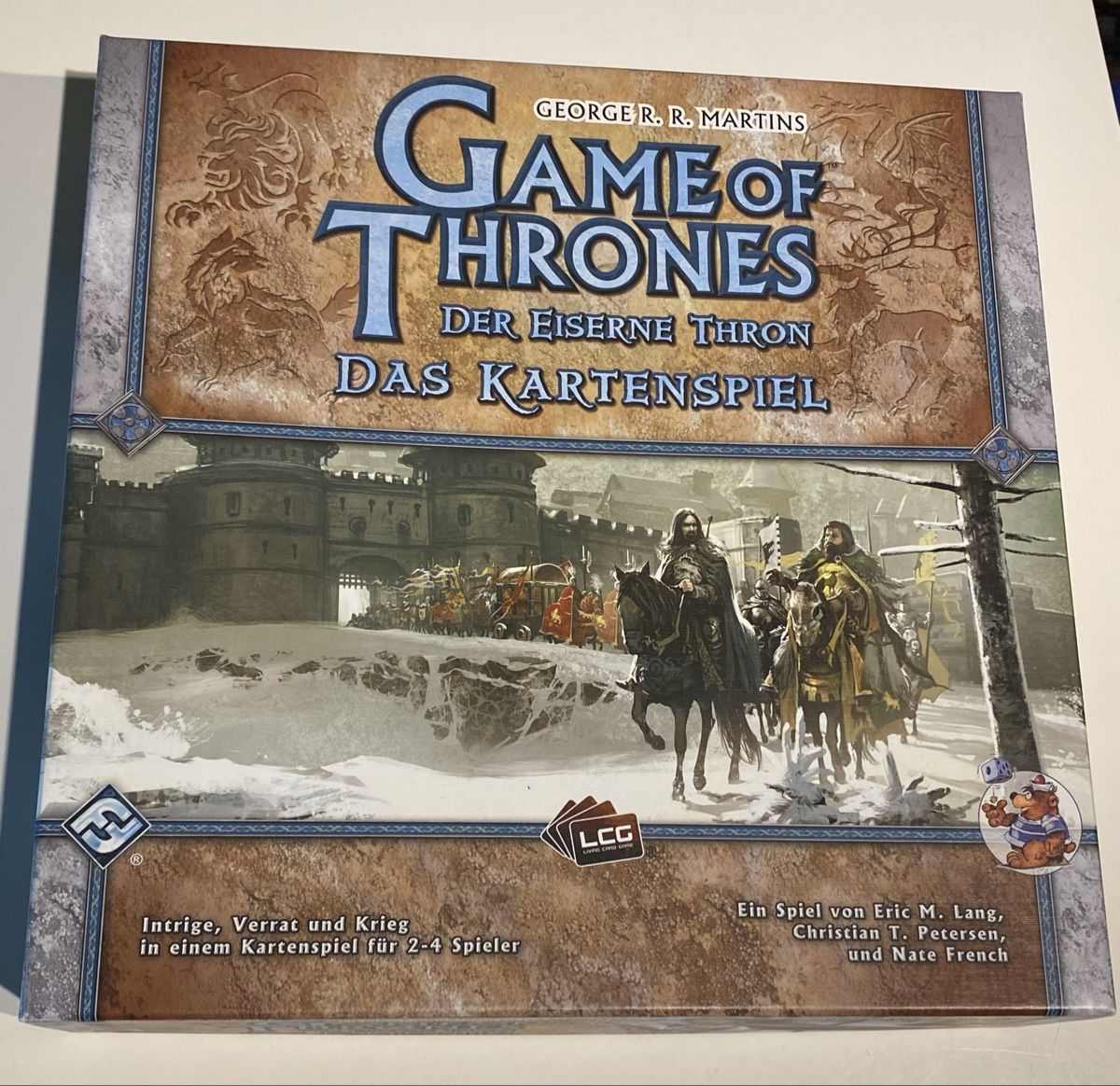 Giochi: Game of Thrones-Der eiserne Thron-Das Kartenspiel 2008 – Usato da Utzigen venduto da Lasagne99 1