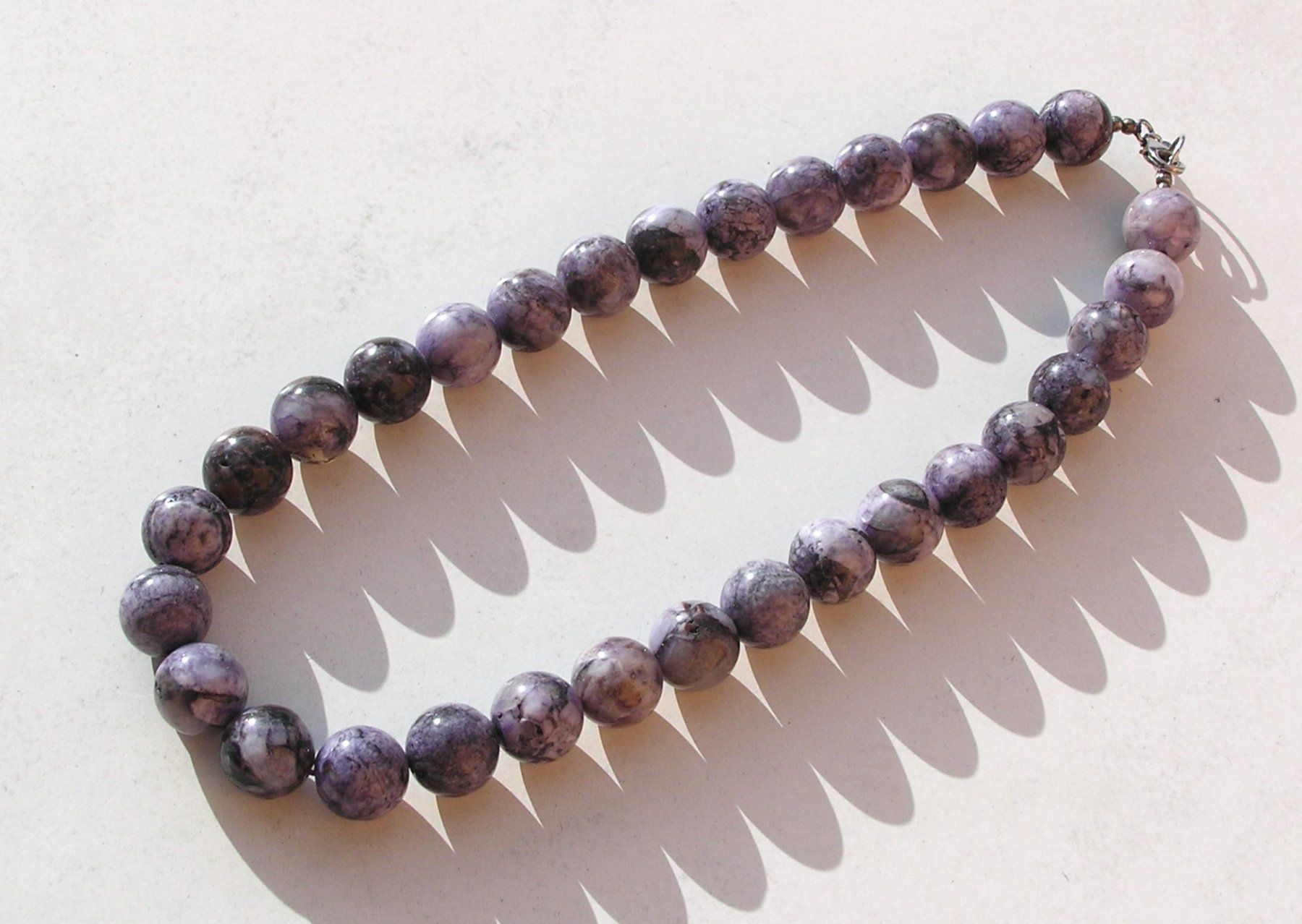Catenine: CHAROIT KUGELKETTE HALSKETTE 45 CM – Usato da Grenchen venduto da country59 3