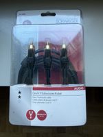 3m Schwaiger Cinch Y-Kabel für Subwoofer (Neu CIK4030)