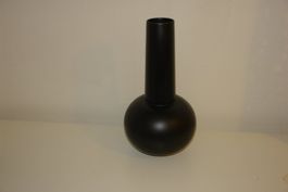 Keramik-Vase Bobble Schwarzmatt von Bosa