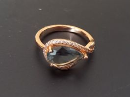 Vergoldet Ring, Grosse 8 (57)