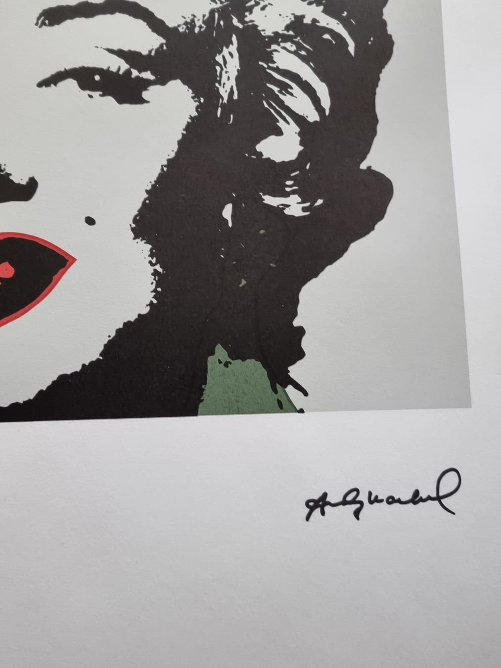 Foto & Immagini: Andy Warhol SERIGRAPHIE HANDNUMMERIERT – Usato da Gersau venduto da kunst-online 2