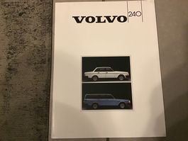 Volvo 240 Verkaufsprospekt 36 Seiten 1985