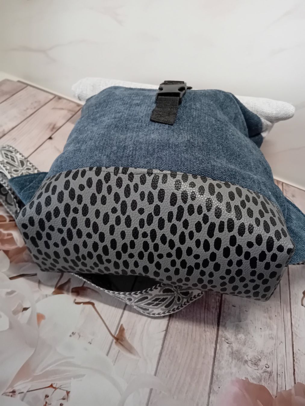 Rucksäcke: rolltop Rucksack,handarbeit – Neu (gemäss Beschreibung) aus Burgdorf von carodesign1 4