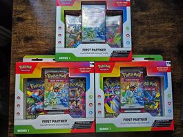 3x Pokemon first partner series 1
