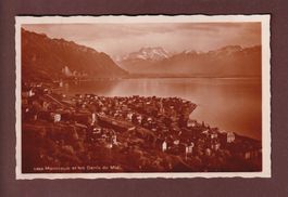 MONTREUX - Dents du Midi - 1927