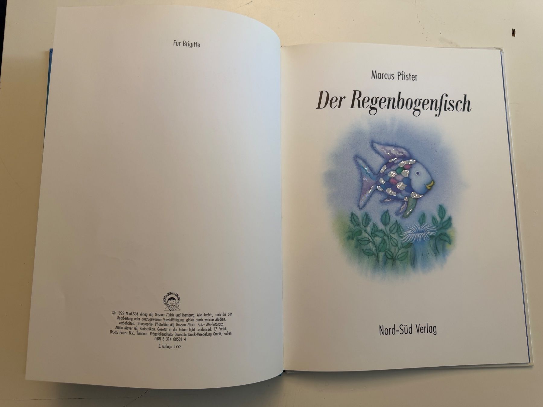 Libri: Der Regenbogenfisch - Marcus Pfister - Hardcover – Usato da Münsingen venduto da Ganjam 3