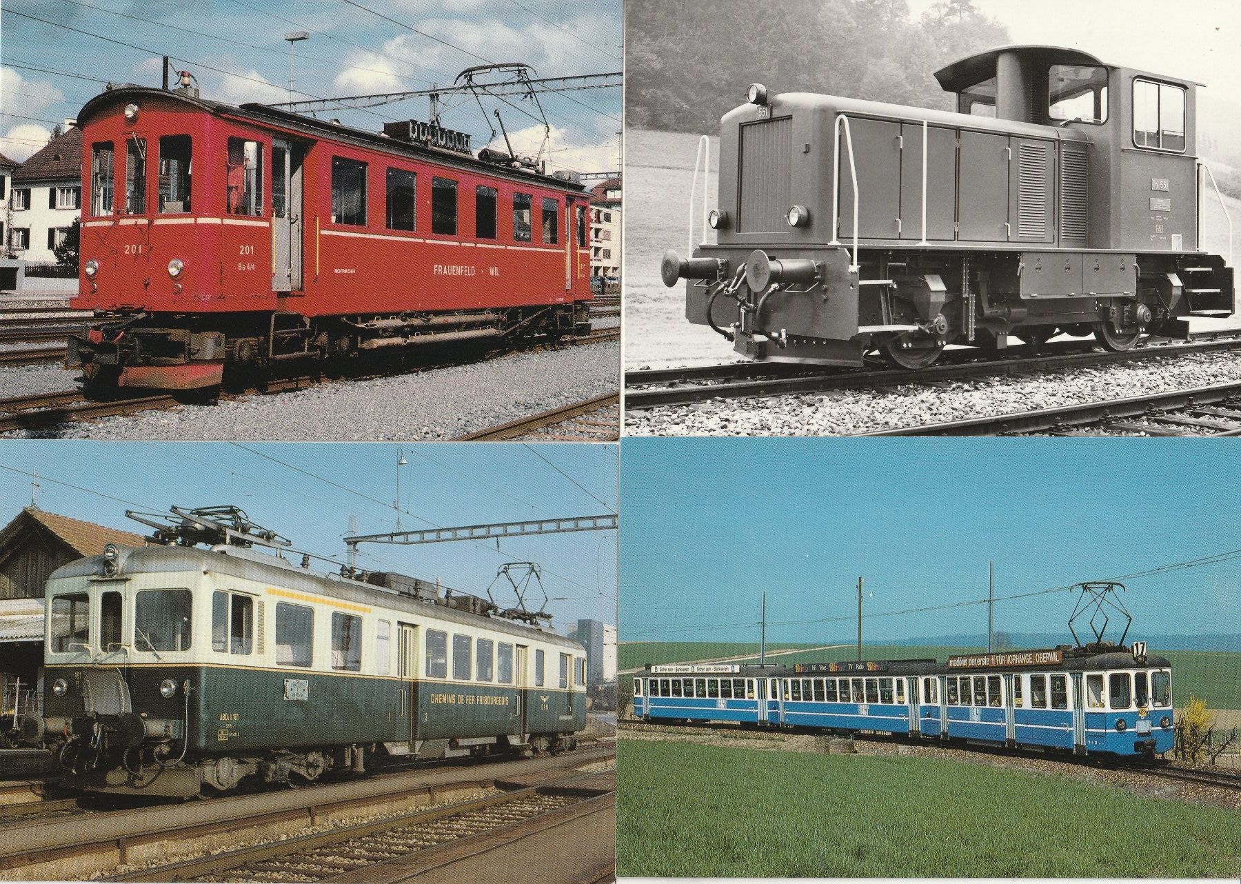 Ansichtskarten: 42 Ak Bahnen – Gebraucht aus Rorschacherberg von fratovi2 5