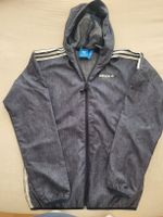 Adidas Übergangsjacke Regenjacke XS blau weiss