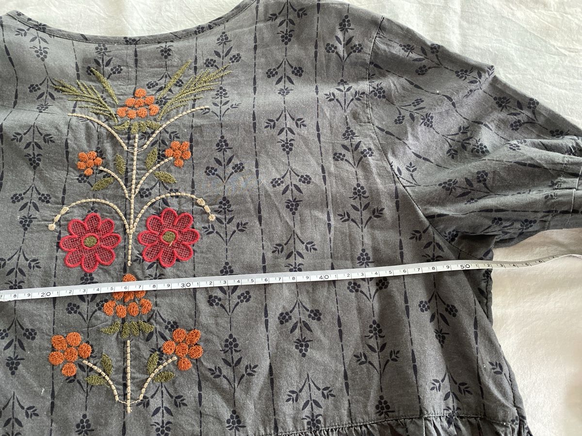 Gudrun Sjöden Tuniken: Blouse-tunique brodée t. M – Neu (gemäss Beschreibung) aus Lonay von Ikoko 3