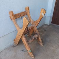 Bürdelibock, Bündelbock, Wellenbock aus Holz