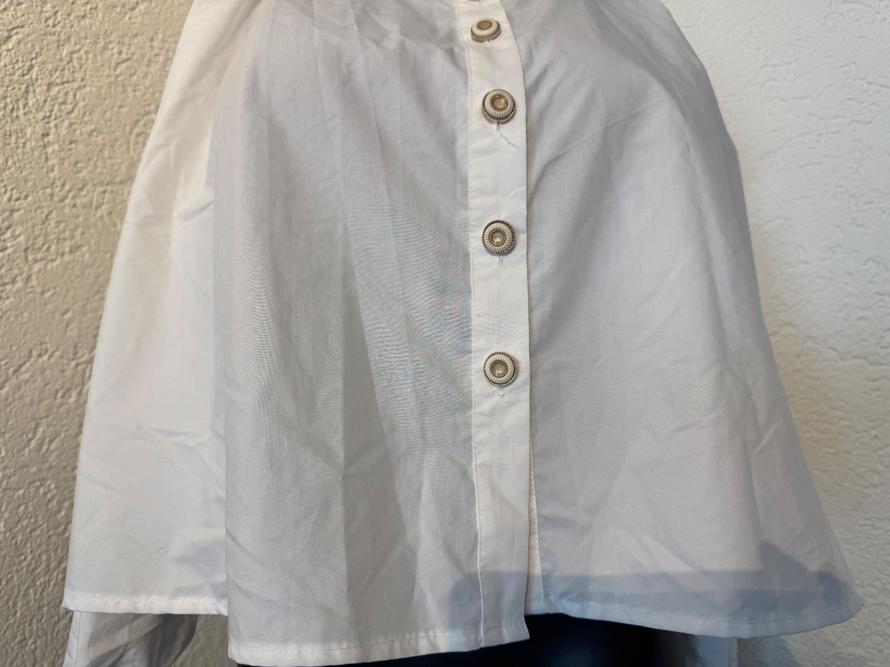 Blusen: Damen Weisse Oversize Bluse Oberteil Gr M - L – Gebraucht aus Frenkendorf von Style365 3