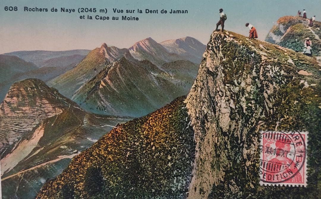Cartoline postali: ROCHERS-de-NAYE  -  1913 – Usato da Delémont venduto da Domdom1