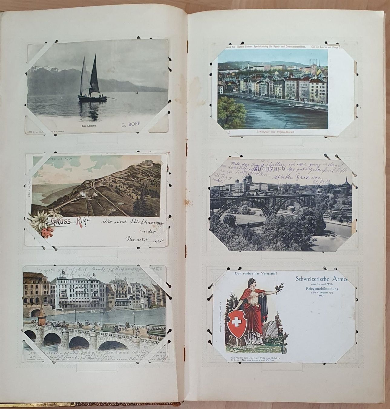 Cartoline postali: Album mit 400 Ansichtskarten Schweiz – Usato da Kreuzlingen venduto da Rschweiz1 3