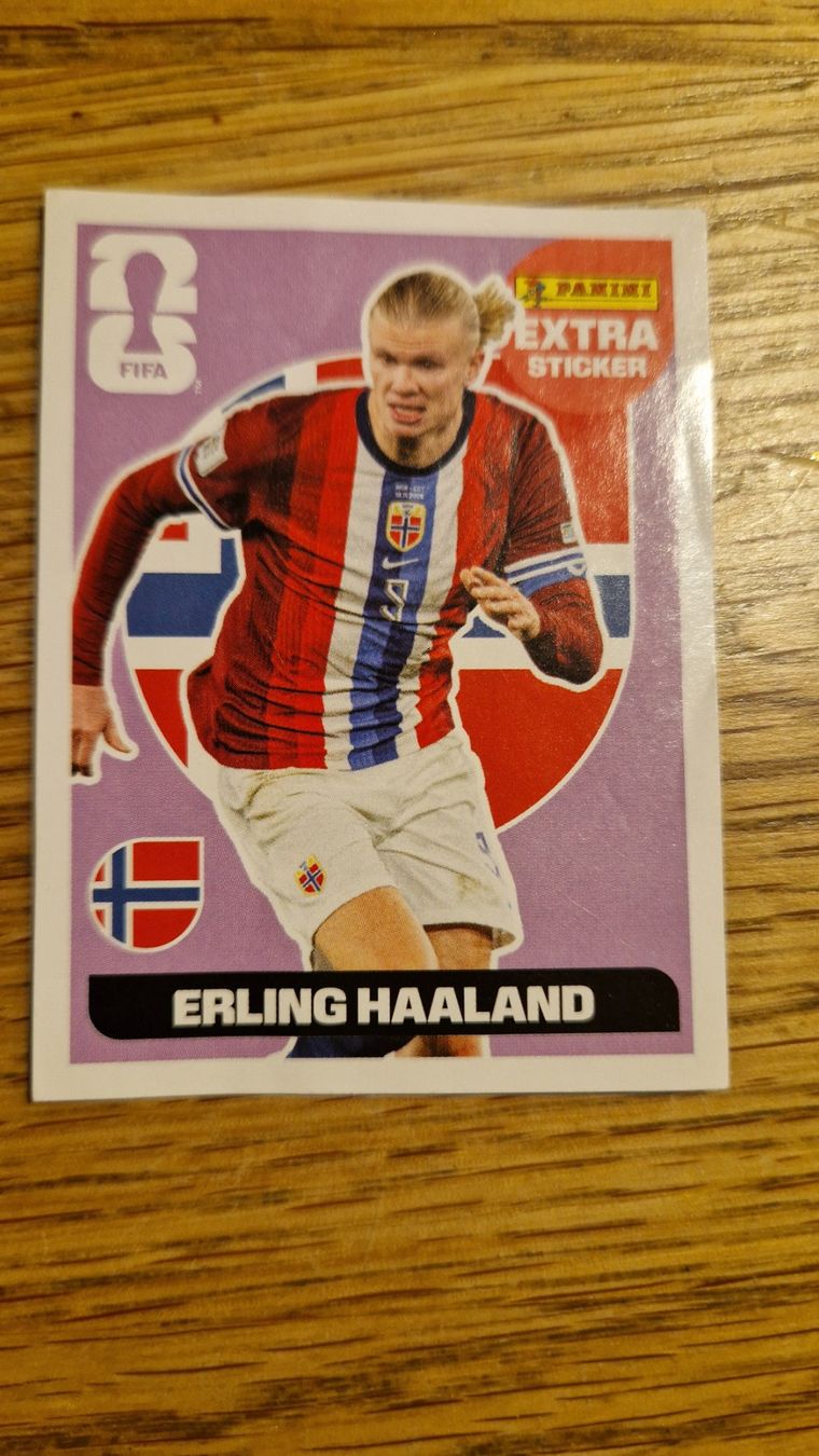 Panini Cartes à collectionner: Panini Extra Sticker Haaland – Neuf (Voir description) à Steinhausen par Bobele