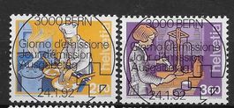 V0821  Hommes et métiers vollstempel