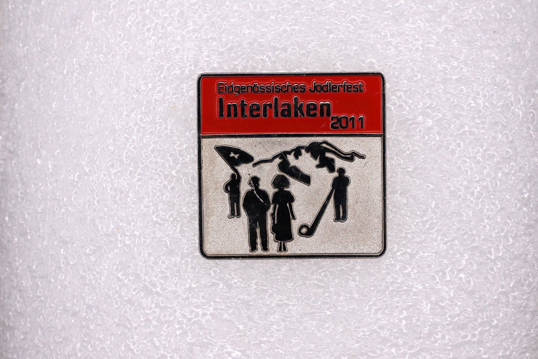 Placchette & Badge: Eid. Jodlerfest  INTERLAKEN  2011 – Usato da Winterthur venduto da Sammleroase