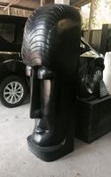 Skulptur Moai Steinskulptur Terrazzo Stein Statue Rapa Nui