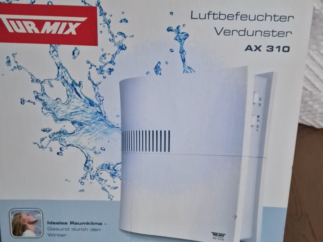 Turmix Umidificatori d'aria: Turmix Luftbefeuchter-Verdunster AX 310 – Usato da Horgen venduto da ren_65gp 1