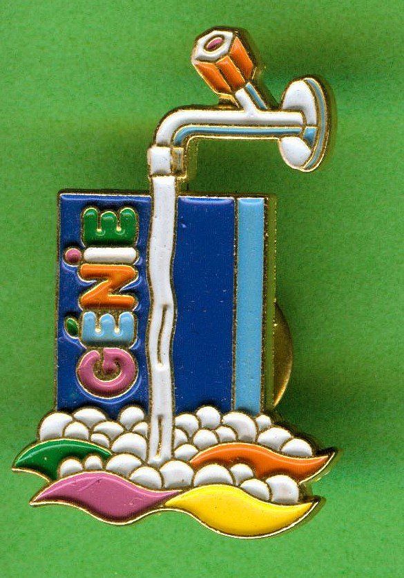 Placchette & Badge: GENIE  Waschmittel – Usato da Winterthur venduto da Sammleroase