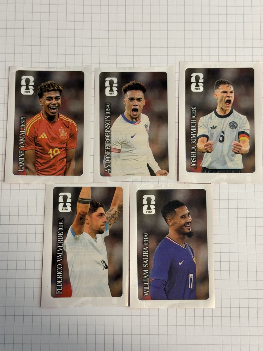 Cartes à collectionner: Panini Coca Cola WM Sticker 5x – Neuf (Voir description) à Altenrhein par Riccidp
