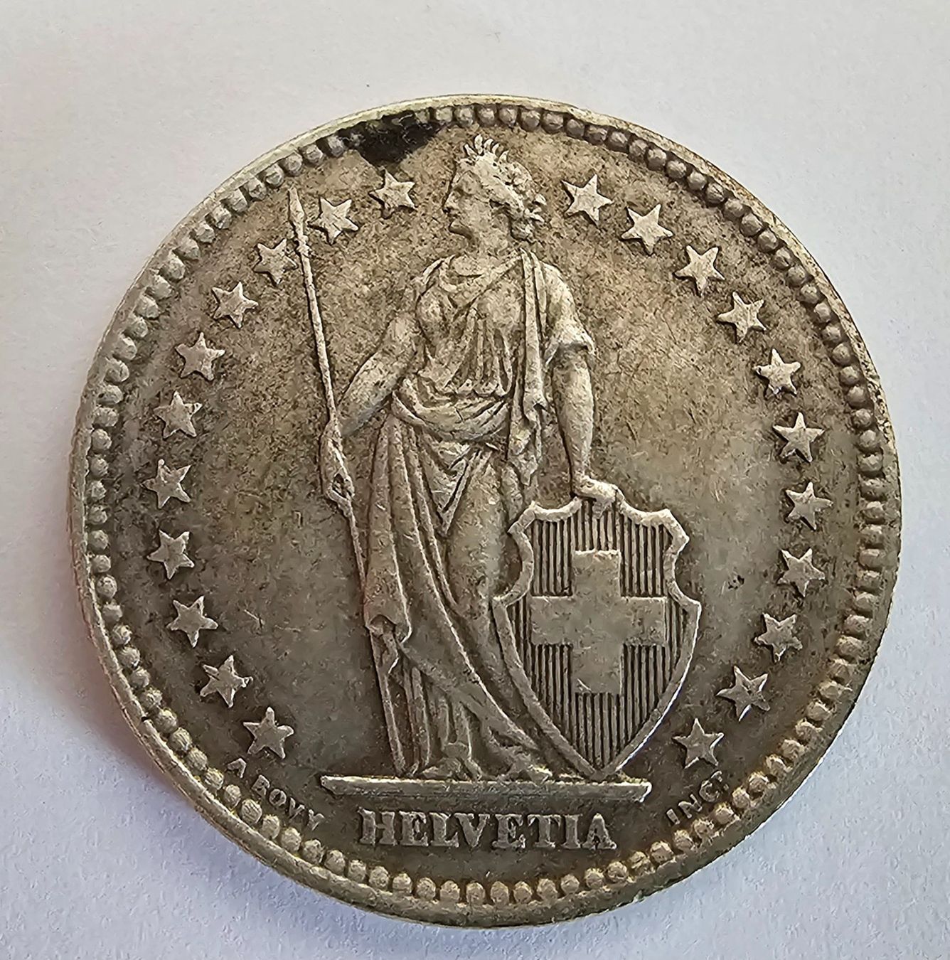 Toutes les monnaies: 1 Pièce 2 CHF 1963 – D'occasion à Cortaillod par Titus130 1