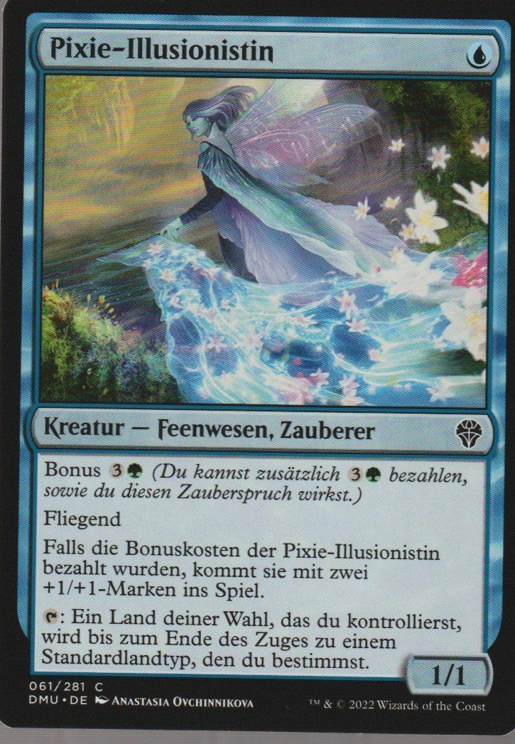 Magic The Gathering Sammelbilder & Trading cards: TCG Magic The Gathering MTG DMU 061 Pixie-Illusionistin – Neu (gemäss Beschreibung) aus Vezia von Aquarius_Age