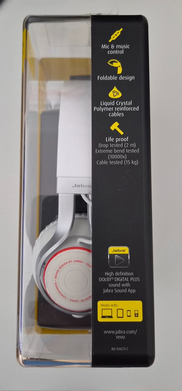 Jabra Cuffie: Jabra Revo Kopfhörer neu mit Mikrofon – Nuovo (secondo la descrizione) da Müntschemier venduto da Conker1 2