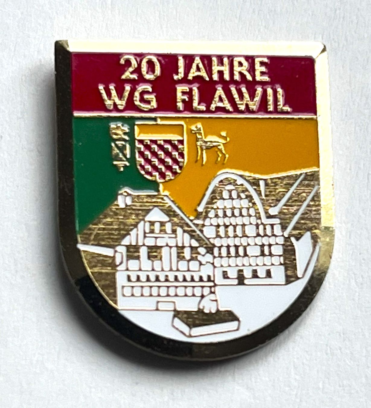 Plaketten & Abzeichen: Pin 20 Jahre WG Flawil – Gebraucht aus Kriens von TSCH1