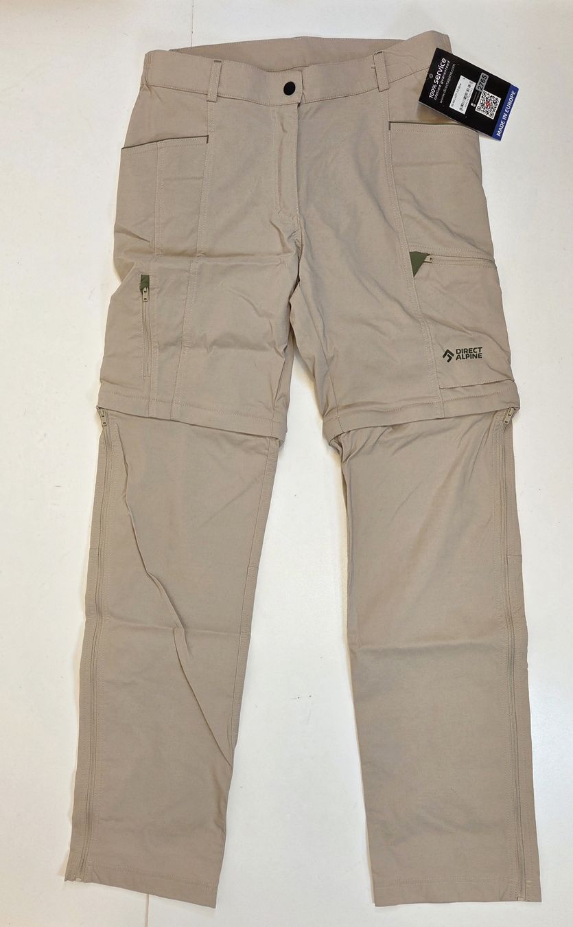 Alpine Pantaloni: Direct Alpine Beam Damen Wanderhose Zip Off Gr. L – Nuovo e nell'imballaggio originale da Braunau venduto da Brand-Store 1
