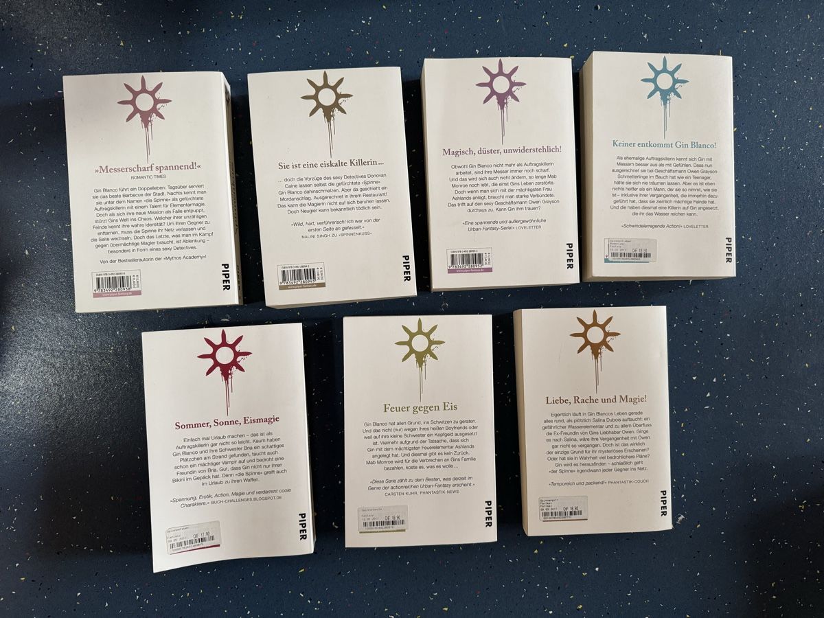 Libri: Jennifer Estep Bücher-Set, 7 Fantasy Romane – Usato da Bätterkinden venduto da peacelover_fili 1