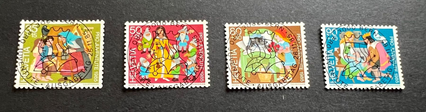 Tutti i francobolli: Pro Juventute1985 Vollstempel – Nuovo (secondo la descrizione) da Hünenberg See venduto da wer_5286